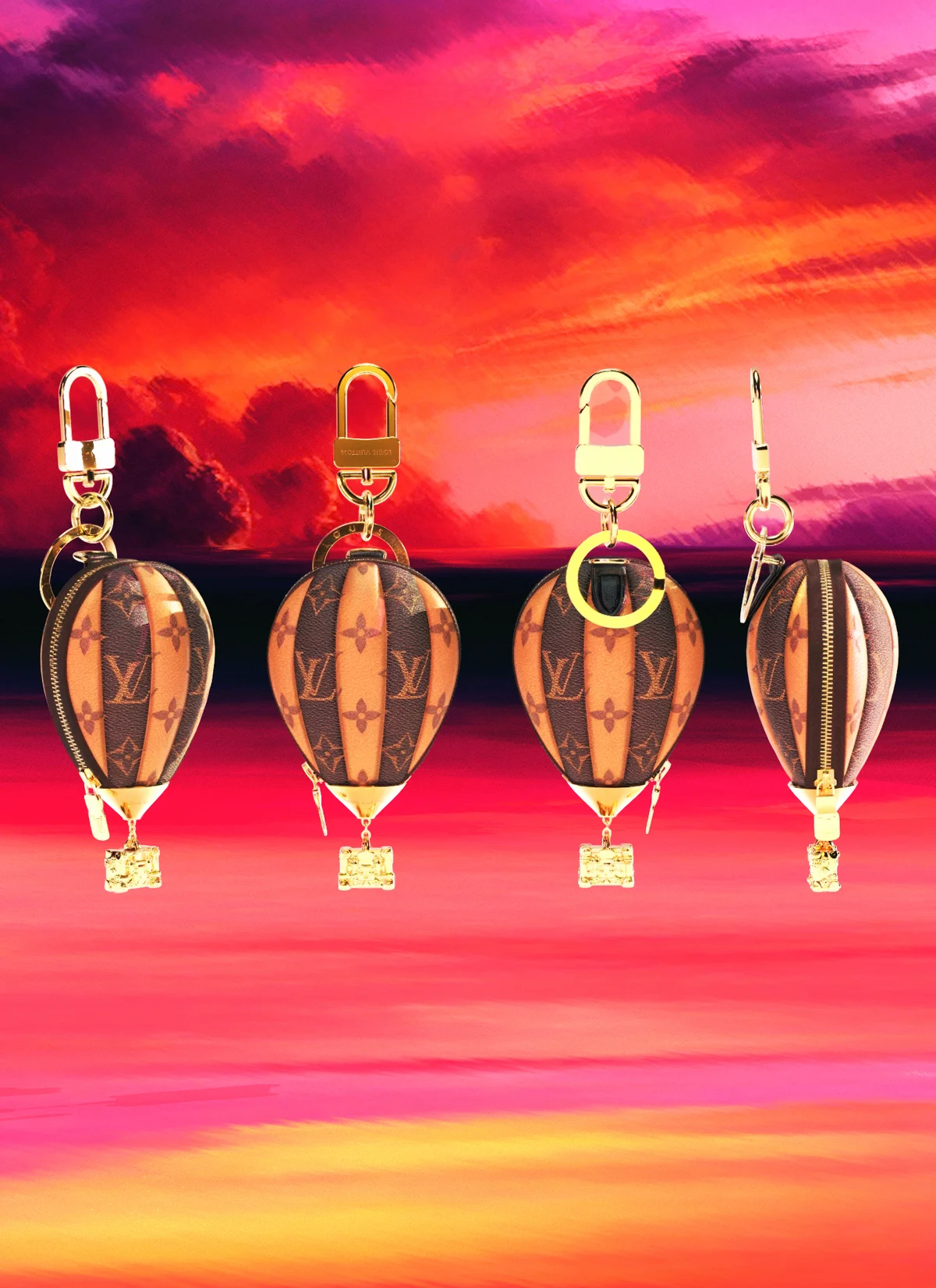 LV Biker + Keychains + Key Holders_S | 3D Model - CONNECT