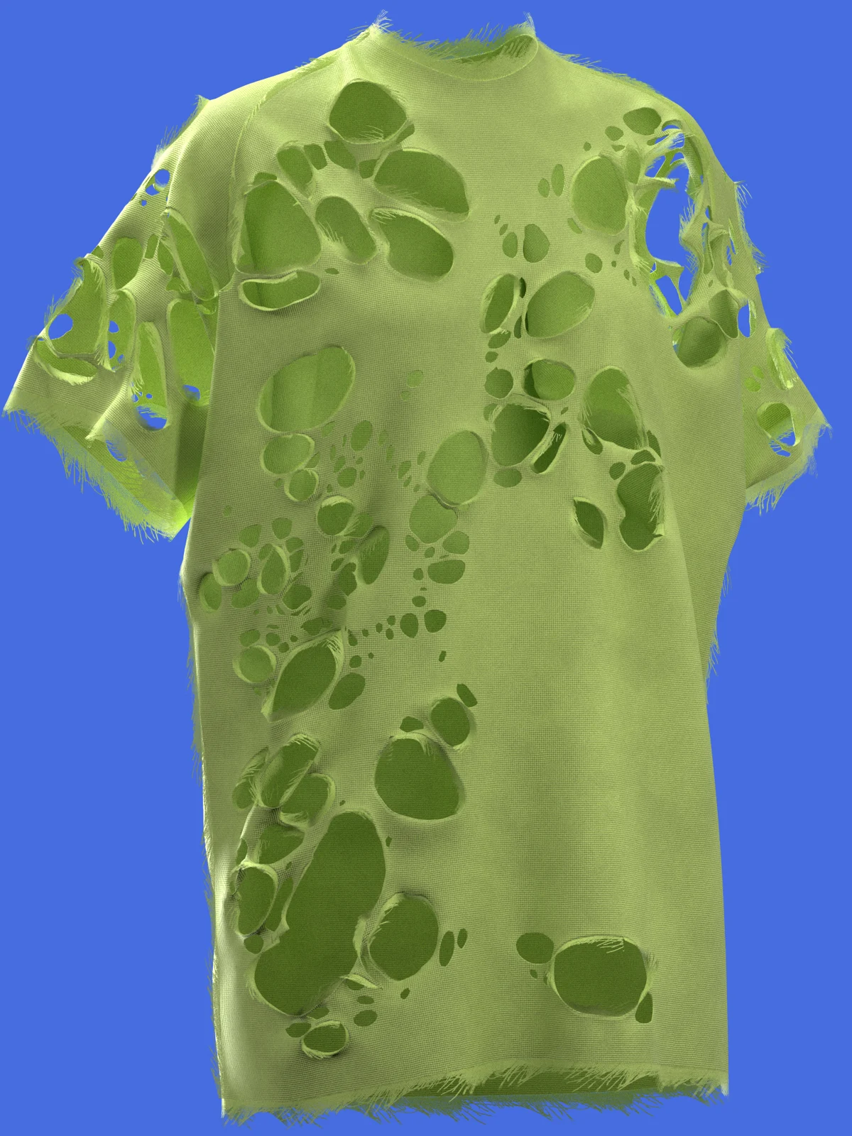 ripped distressed tshirt | 3D Model - CONNECT