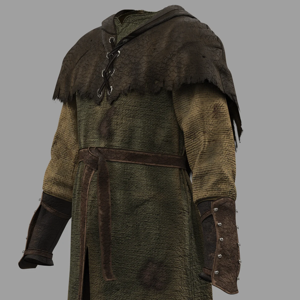 Medieval Peasant & Laborer Outfit | 3D Model - CONNECT