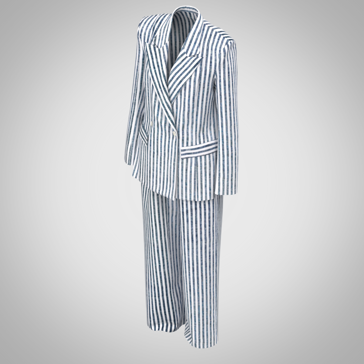 Linen_suit | 3D Model - CONNECT