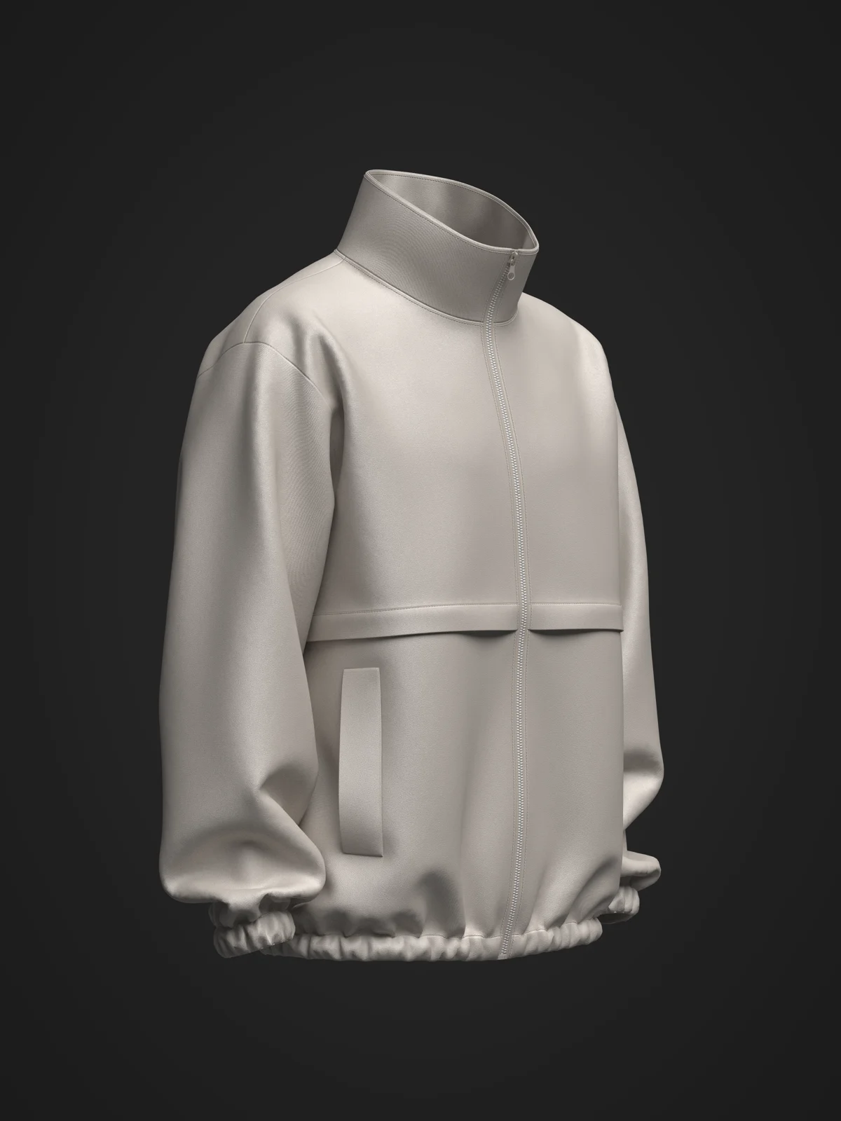 Male Track Jacket | 3D Model - CONNECT