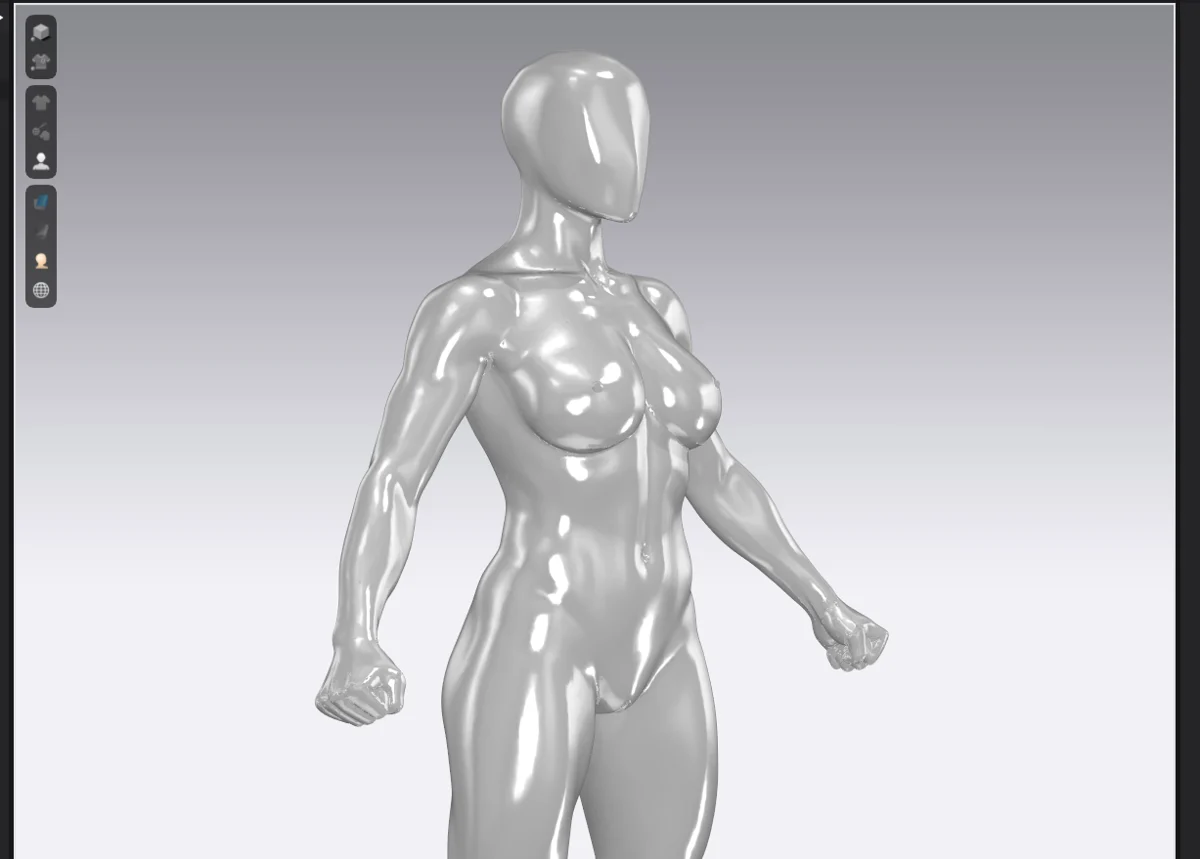 FMALE MANNEQIN | 3D Model - CONNECT