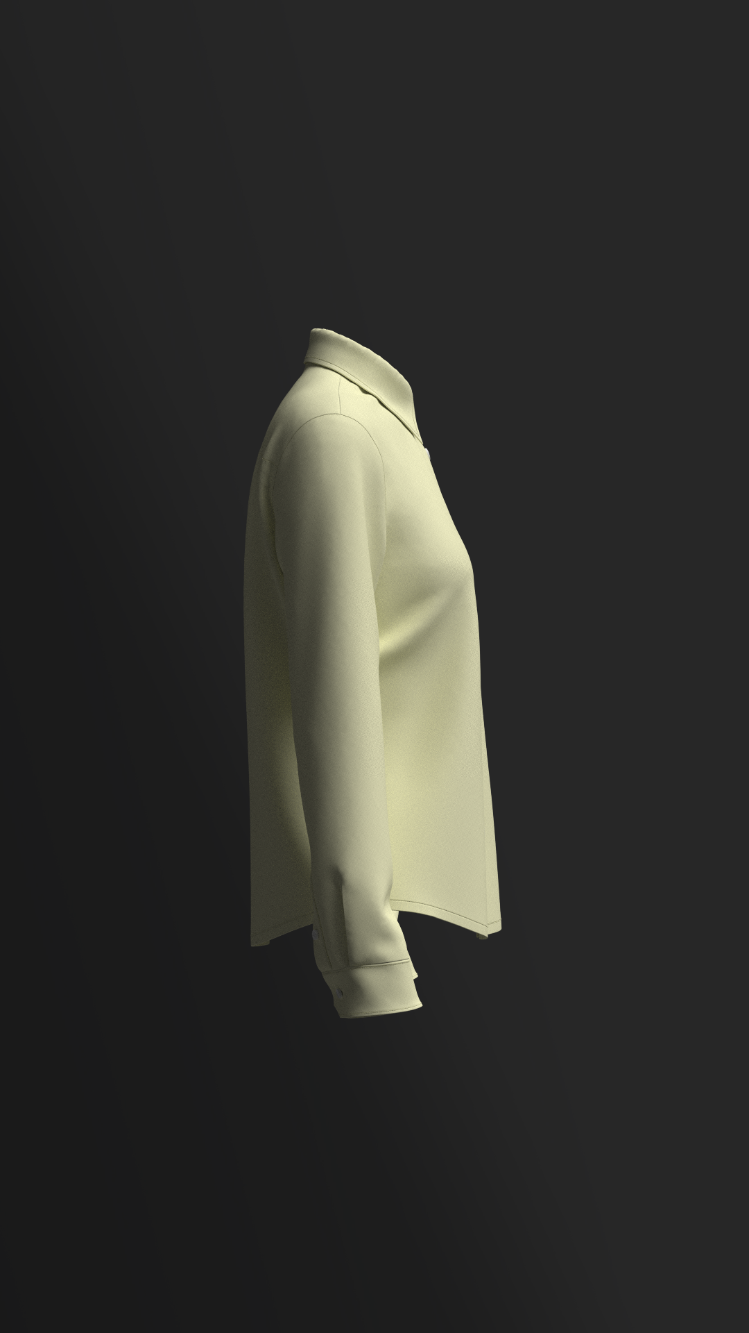 3D Women’s Classic Button-Up Shirt | 3D Model - CONNECT