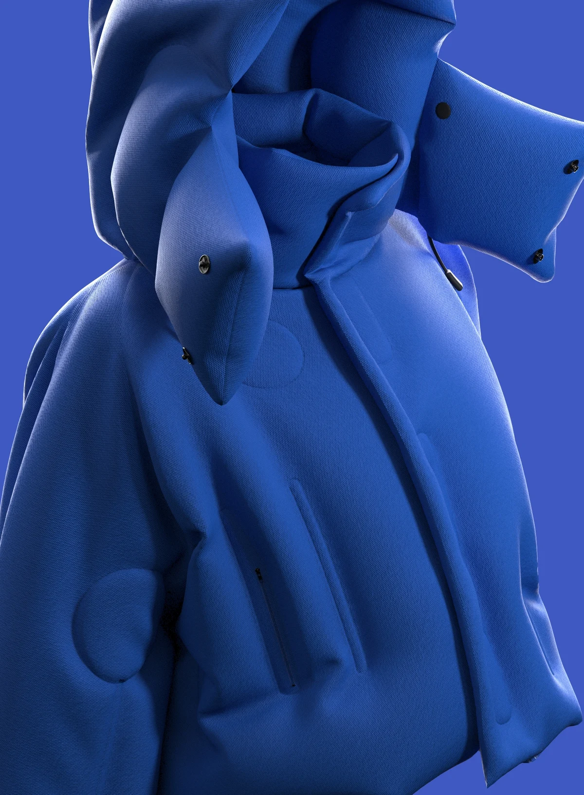 big XL puffer jacket | 3D Model - CONNECT