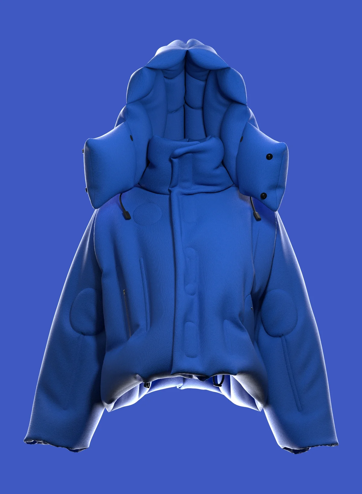 big XL puffer jacket | 3D Model - CONNECT