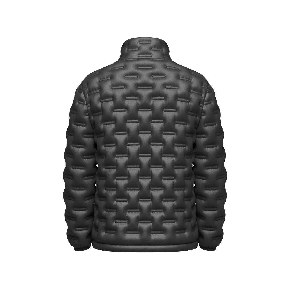 Men’s Black Quilted Puffer Jacket | 3D Model - CONNECT