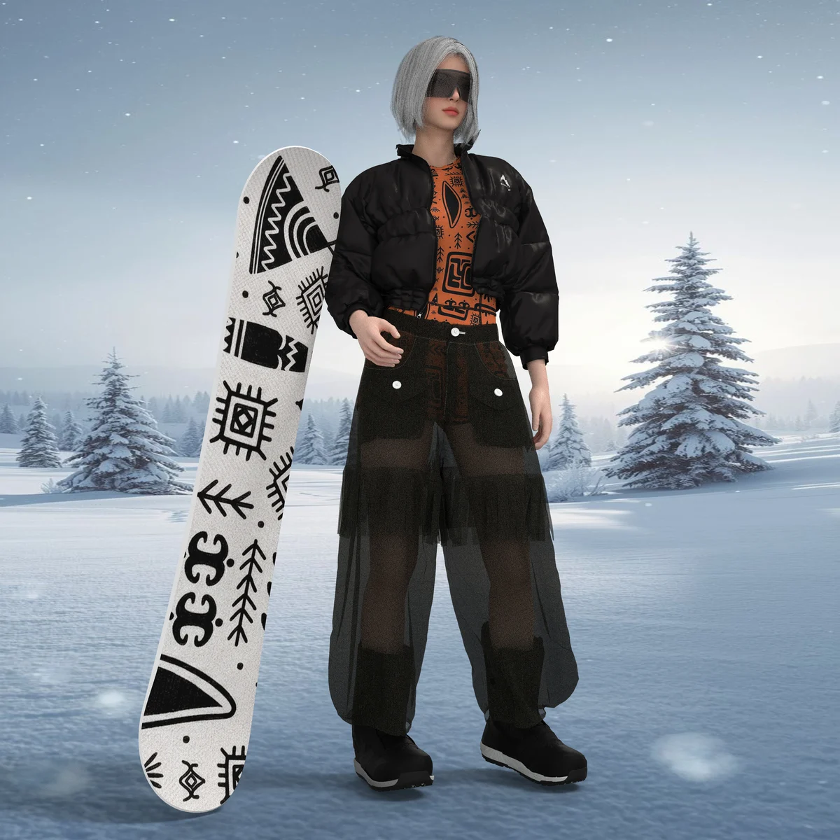 Perpetual Winter – Bohemian Dome Rider | 3D Model - CONNECT