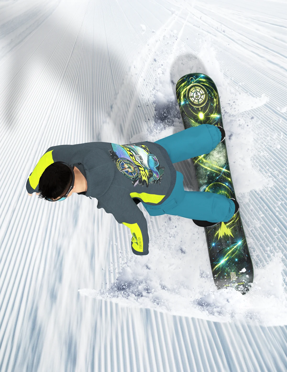 Dome Flow Rider | 3D Model - CONNECT