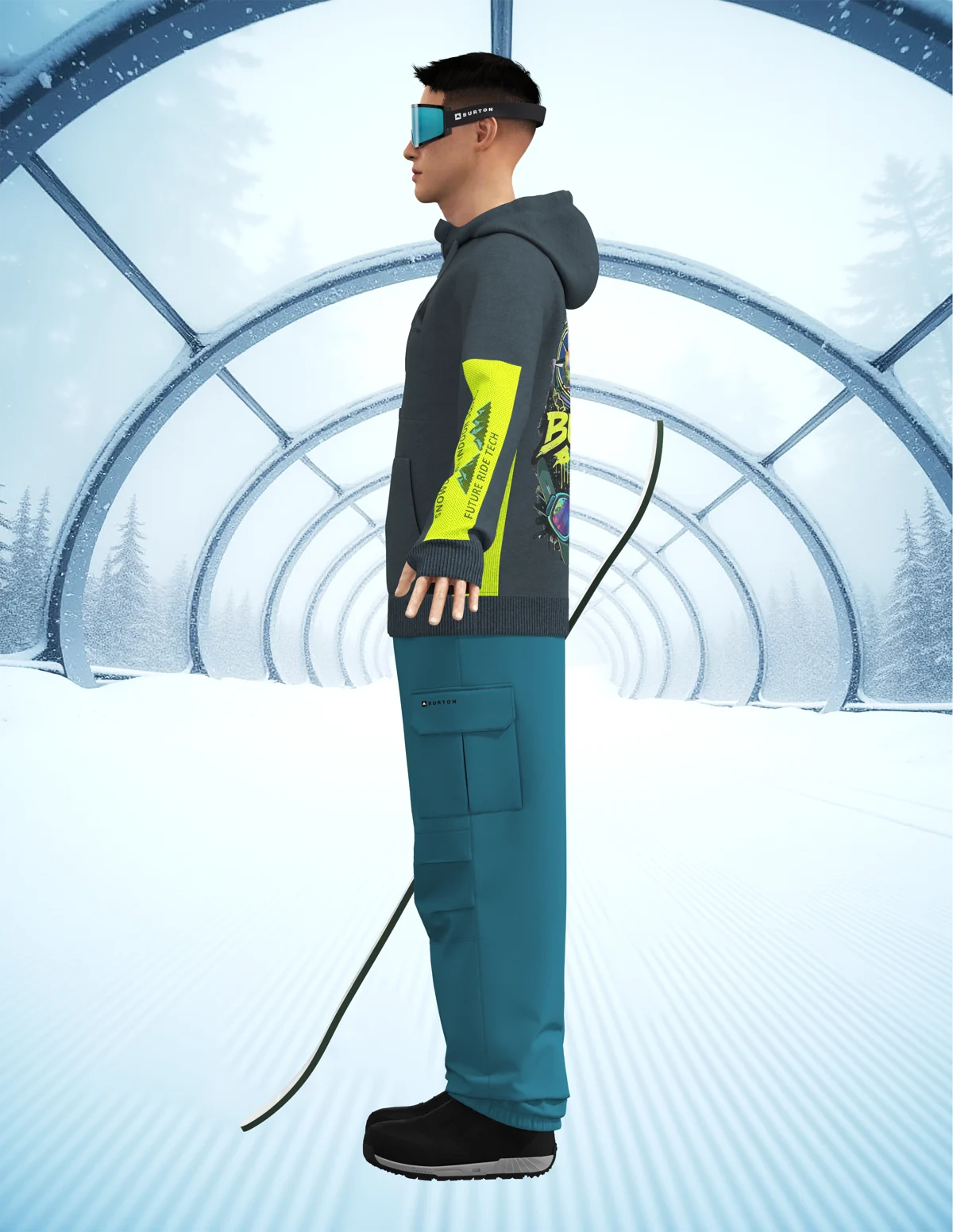 Dome Flow Rider | 3D Model - CONNECT