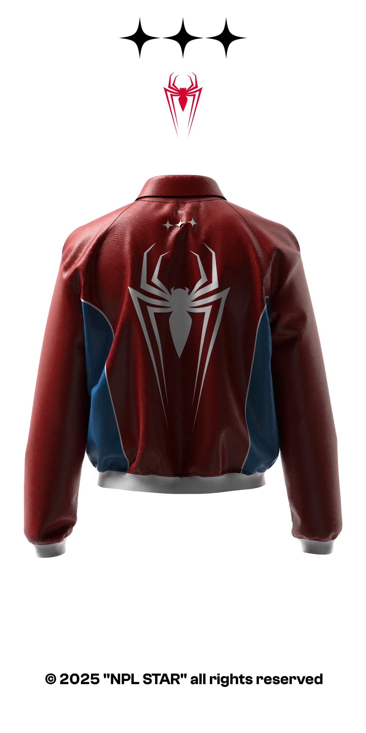 NPl jacket spider-man red | 3D Model - CONNECT