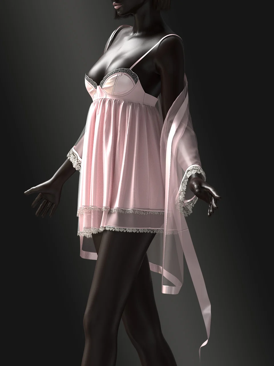 Female Sleepwear | 3D Model - CONNECT
