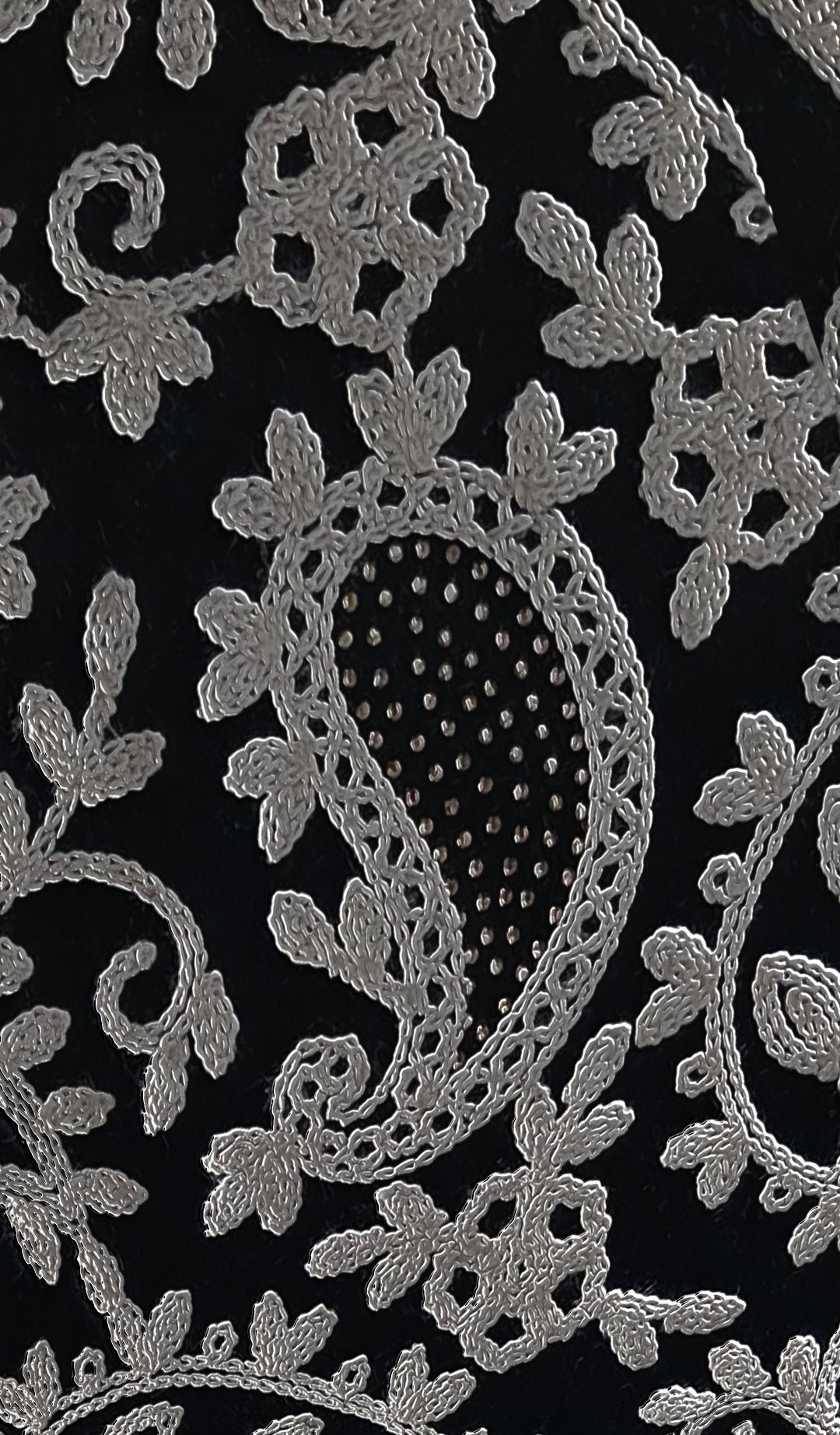 Velvet Embroidery Fabric - ZFAB + texture + Normal | 3D Model - CONNECT