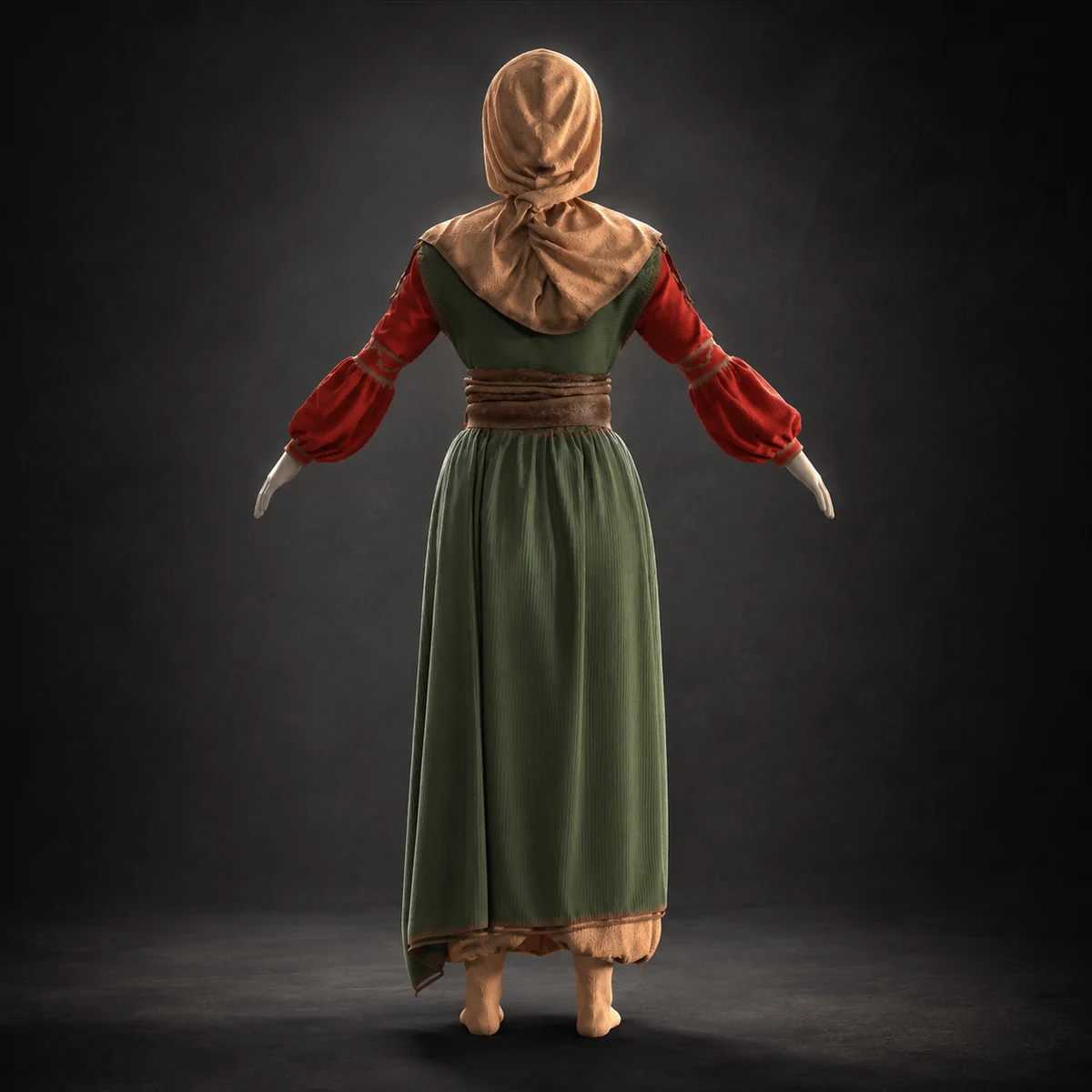 Medieval Heritage Costume Design | 3D Model - CONNECT