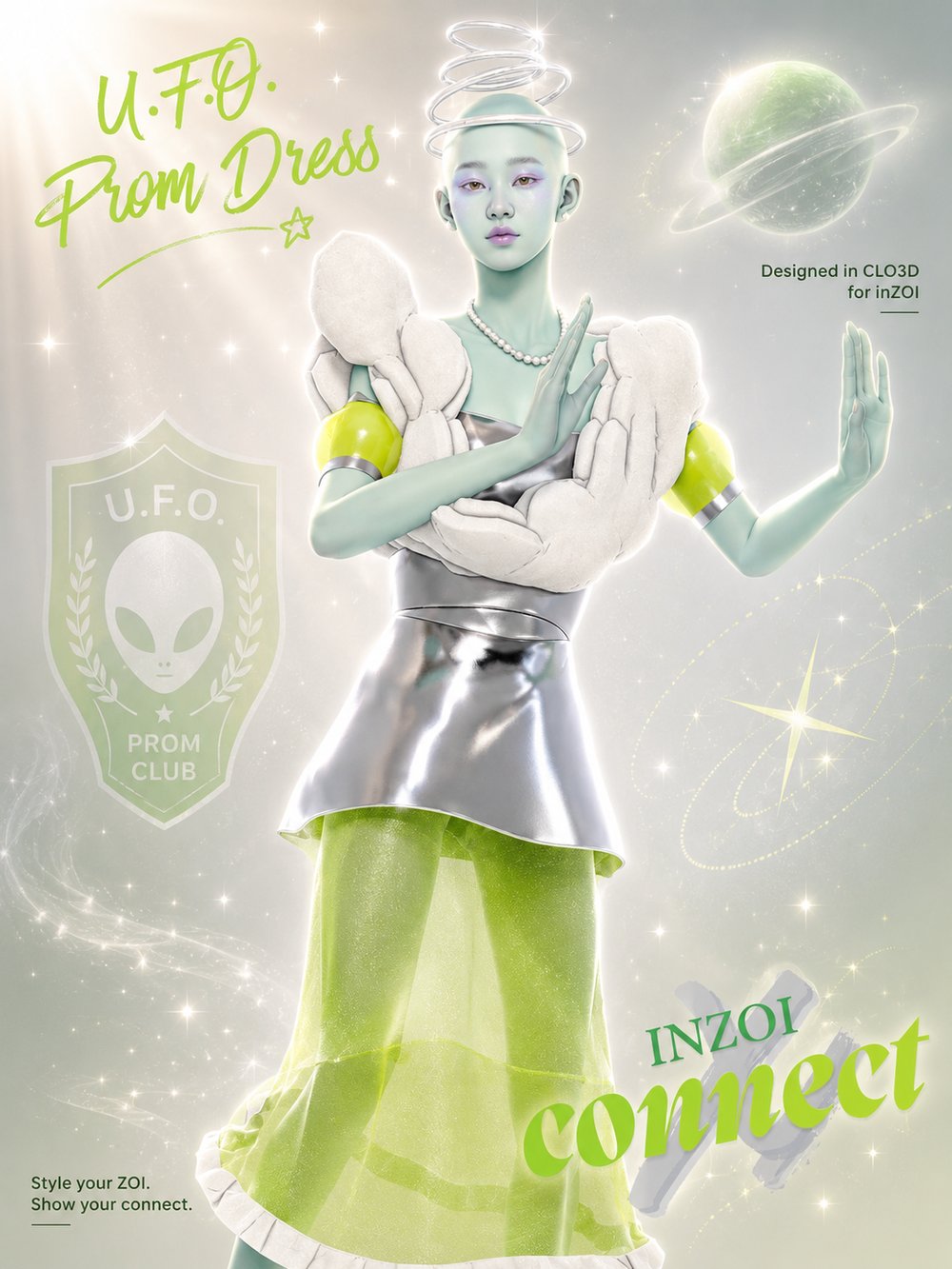U.F.O. Prom Dress #BackToSchool #CONNECTxinZOI